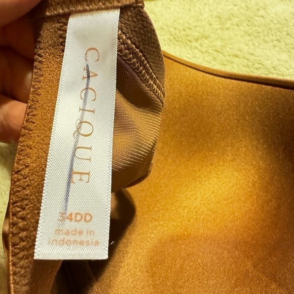 Cacique Smooth Boost Plunge Bra size 34DD - Picture 7 of 8